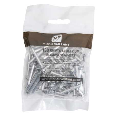 Sachet 100 Rivets en alu pour plaques