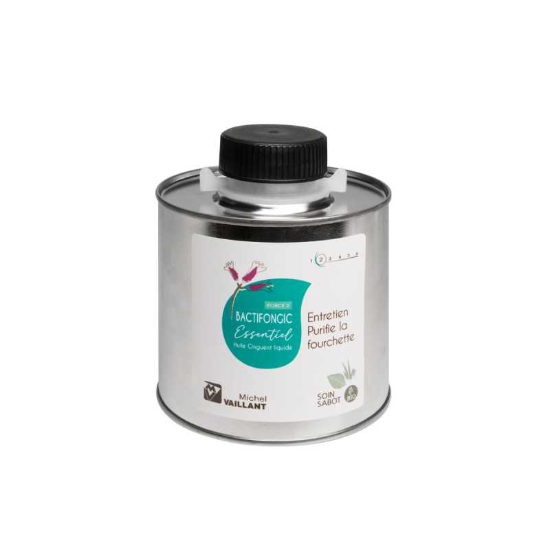 Bactifongic Huile Bio - Essentiel Fourchette Force 2 - Michel VAILLANT - 500ml