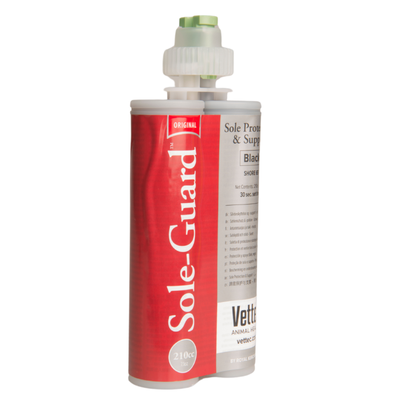 Résine remplissage de sole Sole-Guard protection ferme