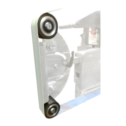 Roue caoutchouc vendue à l'unité pour Table à planer