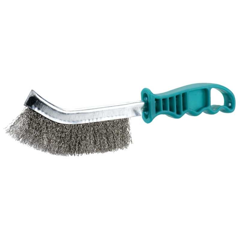 Brosse à pied avec fil inox